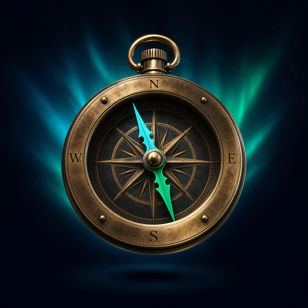 BitVPS north-star compass — refusal as bearing